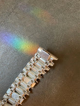 Load image into Gallery viewer, Vintage Taxco Bracelet Modernist Sterling Silver Onyx