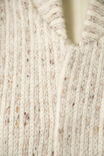 Load image into Gallery viewer, 1980s Sweater Wool Mohair Knit Striped Chunky Cardigan S