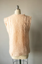 Load image into Gallery viewer, 1980s Sweater Vest Wool Knit Top S