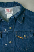 Load image into Gallery viewer, 1980s Denim Jacket Saddle King Blue Jean M 38"