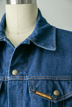 Load image into Gallery viewer, 1980s Denim Jacket Saddle King Blue Jean M 38"