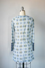 Load image into Gallery viewer, 1960s Mini Dress Printed Mod Shift S