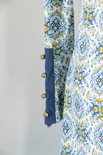 Load image into Gallery viewer, 1960s Mini Dress Printed Mod Shift S