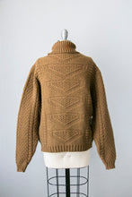 Load image into Gallery viewer, 1970s Sweater Wool Knit Turtleneck M
