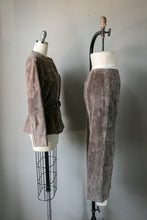 Load image into Gallery viewer, 1980s Anne Klein Suede Ensemble Pants Jacket S