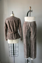 Load image into Gallery viewer, 1980s Anne Klein Suede Ensemble Pants Jacket S