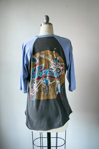 1980s T-Shirt Robert Plant Led Zeppelin Concert Rock Tee M