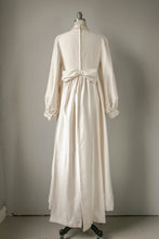 Load image into Gallery viewer, 1960s Maxi Dress Emma Domb Wedding Gown Cream S