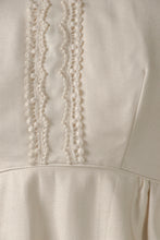 Load image into Gallery viewer, 1960s Maxi Dress Emma Domb Wedding Gown Cream S