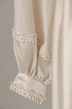 Load image into Gallery viewer, 1960s Maxi Dress Emma Domb Wedding Gown Cream S