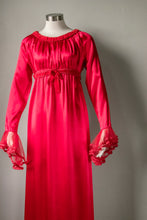 Load image into Gallery viewer, 1960s Dress Angel Sleeve Gown S/M