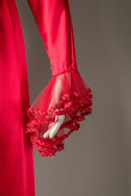 Load image into Gallery viewer, 1960s Dress Angel Sleeve Gown S/M