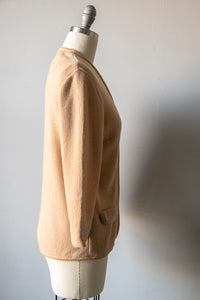 1960s Sweater Wool Mohair Knit Cardigan S