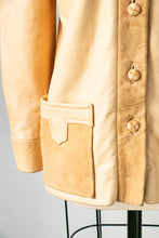 Load image into Gallery viewer, 1960s Jacket Suede Buckskin XS