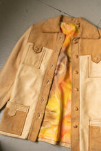 Load image into Gallery viewer, 1960s Jacket Suede Buckskin XS