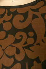 Load image into Gallery viewer, 1960s Dress Printed Shift Mod S