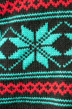 Load image into Gallery viewer, 1970s Wool Sweater Hand Knit L