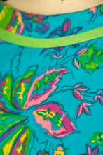 Load image into Gallery viewer, 1960s Dress Printed Cotton Shift M