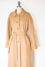 Load image into Gallery viewer, 1970s Pea Coat Camel Hair Wool