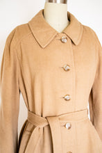 Load image into Gallery viewer, 1970s Pea Coat Camel Hair Wool