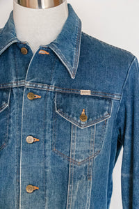 1970s Men's Denim Jacket Cotton Sedgefield M