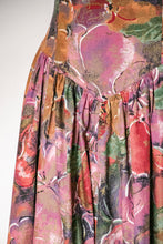 Load image into Gallery viewer, 1980s Dress Filipina Poof Sleeve Cotton S