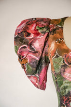 Load image into Gallery viewer, 1980s Dress Filipina Poof Sleeve Cotton S