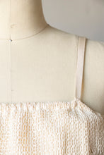 Load image into Gallery viewer, 1970s Dress Tablecloth Lace XS S