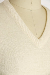 1970s Sweater Vest Wool Knit S