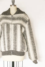 Load image into Gallery viewer, 1970s Jacket Wool Stripe Weave L