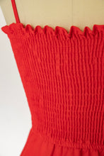 Load image into Gallery viewer, 1970s Dress Young Edwardian Smocked XS