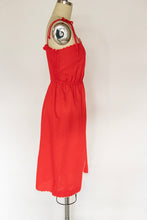 Load image into Gallery viewer, 1970s Dress Young Edwardian Smocked XS