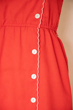 Load image into Gallery viewer, 1970s Dress Young Edwardian Smocked XS