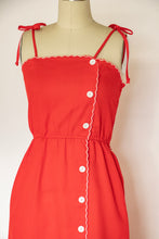 Load image into Gallery viewer, 1970s Dress Young Edwardian Smocked XS