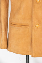 Load image into Gallery viewer, 1970s Men&#39;s Coat Suede Jacket M