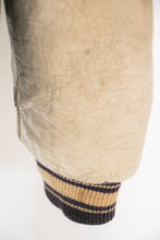 Load image into Gallery viewer, 1950s Letterman Jacket Wool Leather M