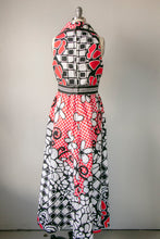Load image into Gallery viewer, 1970s Maxi Dress Morton Miles Maxi Gown S