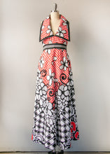 Load image into Gallery viewer, 1970s Maxi Dress Morton Miles Maxi Gown S