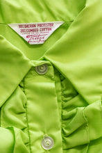 Load image into Gallery viewer, 1960s Shirt Dress Ruffle Shift M