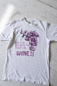 1990s Tee T-shirt Novelty Wine M