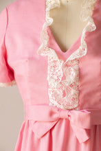 Load image into Gallery viewer, 1970s Maxi Dress Pink Lorrie Deb S