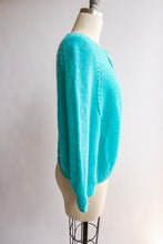 Load image into Gallery viewer, 1960s Sweater Mohair Wool Knit Cardigan M / L