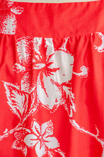 Load image into Gallery viewer, 1970s Dress Cotton Maxi Hawaiian Shift M
