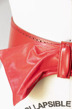 Load image into Gallery viewer, 1980s Belt Thick Leather Wide Cinch Waist S/M
