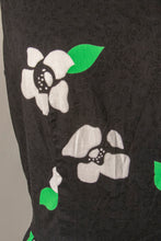 Load image into Gallery viewer, 1960s Dress Cotton Hawaiian Floral S