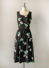 Load image into Gallery viewer, 1960s Dress Cotton Hawaiian Floral S