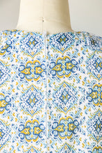 Load image into Gallery viewer, 1960s Mini Dress Printed Mod Shift S