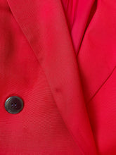 Load image into Gallery viewer, C D Blazer 1990s Red Suit Jacket M