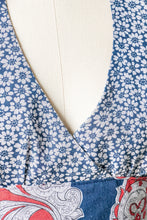 Load image into Gallery viewer, 1970s Maxi Dress Young Innocent Halter XS