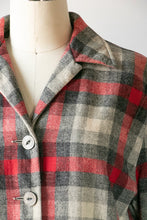 Load image into Gallery viewer, 1950s 49er Jacket Wool Plaid Sportswear M
